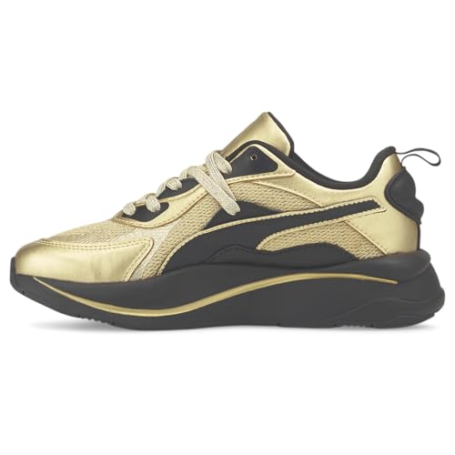 PUMA Womens Baby Phat X Rs-Curve Metallic Lace Up Sneakers Shoes Casual - Gold3