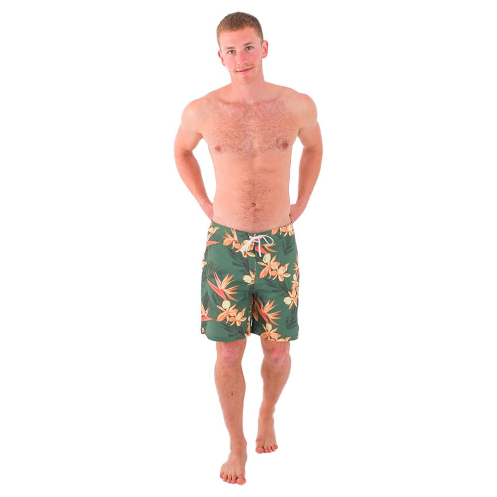 Hurley, Bañador Hombre, Phantom-Eco Classic 18", 40, Verde