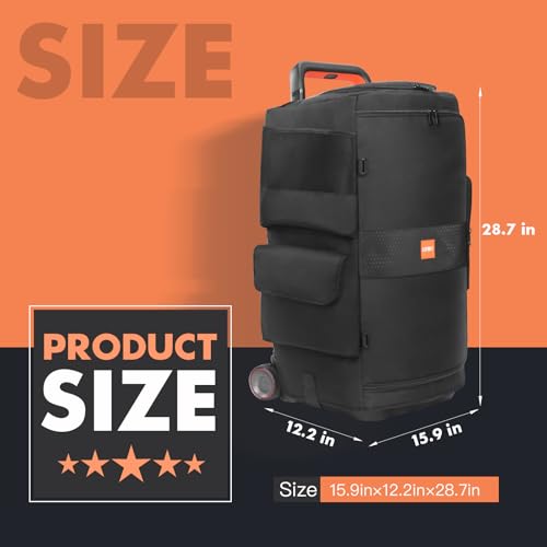 Speaker Case Compatible with JBL PartyBox 520,Portable Speaker Dust Cover Storage Bag Fits for JBL PartyBox 520 for Outdoor Travel,Cover Only