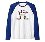 Funny Redheads Birdorable | Cartoon Duck Vs Duck Design Raglan Baseball Tee