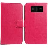 Cheshaoping PU Leder Tasche Hülle Für Beafon SL230 LTE 4G 1.8' Handy Flip Lederhülle Handyhülle Schutz Case Cover Etui (Rosa)