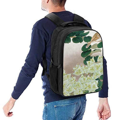 Mochila escolar unisex Pájaro de 40cm para organizar libros pesados sin dolor de espalda 5