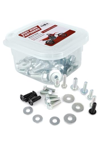 Kit de vis de carrosserie pour CRF450R et CRF250R avec lot de boulons de fixation moto cross