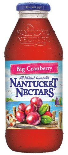 Nantucket Nectars Big Cranberry 16 Oz. (12 Pack Case)