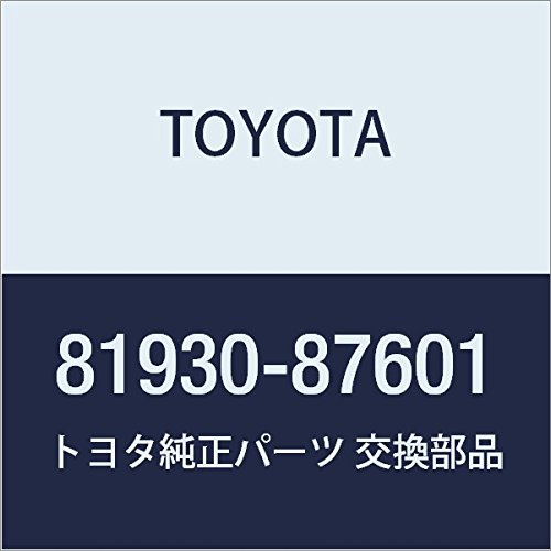 Genuine Toyota Heater Control Indicator Lamp ASSY NO.1 Blizzard Model Number 81930-87601
