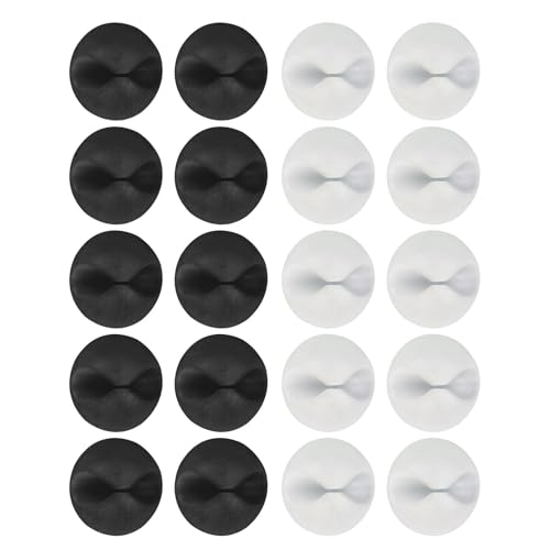 Soportes para cables para cables,Clip organizador de cables, Clip para cable Clip para soporte de cable, Organizador de cables adhesivo 10X, soporte para cables, gestión de cables para Cable cargador