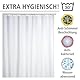 Anti-Schimmel Duschvorhang Uni White 200 x 180 cm