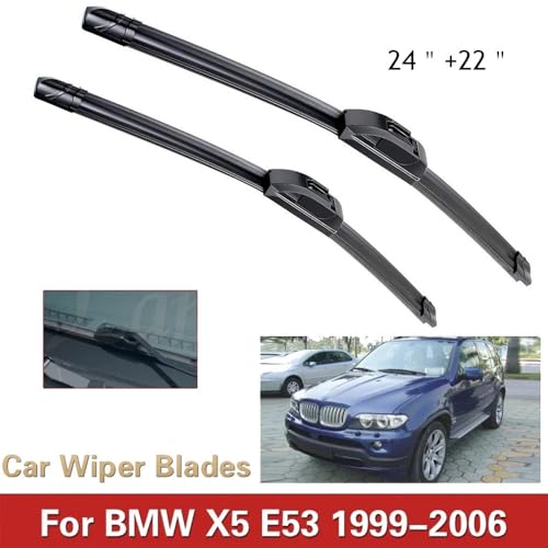 Essuie-glace avant BMW X5 E53 2000-2006 | Balais brosses crochet UJ