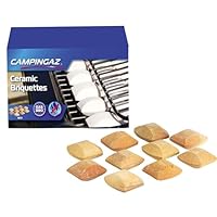 Zarivy Keramikbriketts (40 Stück) – hohe Festigkeit, Haltbarkeit, Verwendung in Öfen und Kaminen, um die Wärme zu halten und den Energieverbrauch zu senken.