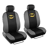 4 Pc Warner Brothers Batman Licensed Original Low Back Bucket Seat Covers