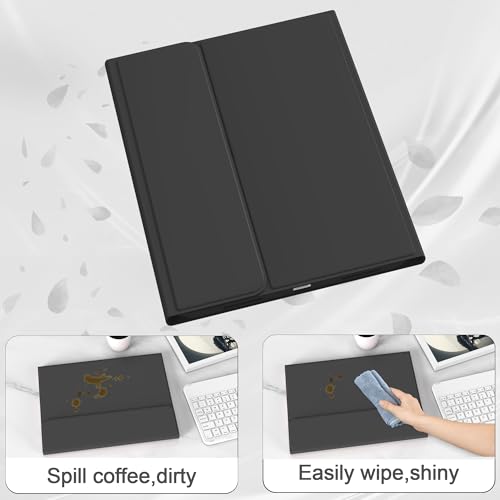 BQDIYOO Case for iPad 11th/10th Generation with Keyboard, 11 inch A16/10.9" iPad 10 Case (2025/2022) with Pencil Holder, Wireless Keyboard and Slim Lightweight Soft Cover Auto Wake/Sleep, Black - Thumbnail 6