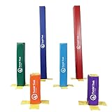 Tumbl Trak 1 Foot Fun Stick 6 Pack - Versatile Gymnastics, Cheer, and Dance Foam Obstacle - Colors May Vary