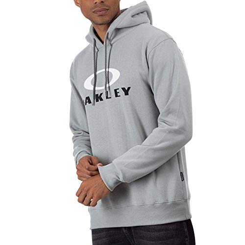 Moletom Oakley Masculina Dual Hoodie, Cinza Claro, P