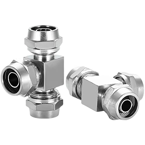Conector rápido de tubería de aire 10mm tipo T para proyectos de garaje 2