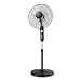 Produktbild FANS MAZHONG Bodenventilator 16" Oszillierend 360 ° 3 Geschwindigkeitsstufe 60 W Neigbarer Ventilatorkopf (-10 ° bis 90 °) Schwarz