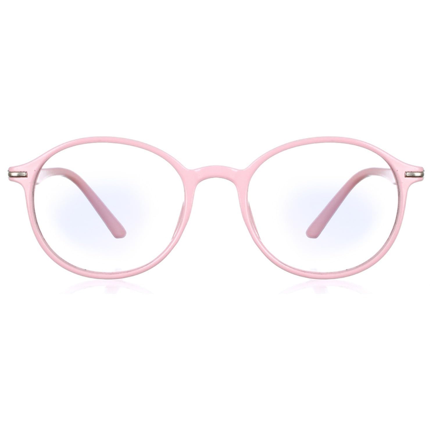ENRICO Bluno Round Zero Power Computer Glasses for Men | Anti-Glare Blue Light Filter Glasses for Eye Protection from Laptop/Mobile Screen | Blue Cut Reading Computer Glasses for Women-image-32