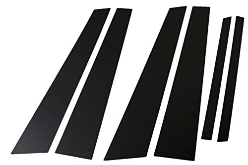 BRIGHTZ LS430 UCF30 超鏡面ステンレスブラックメッキピラーパネル バイザー無用 6PC 【 PIL-BLA-220 】 UCF F30 30 29705