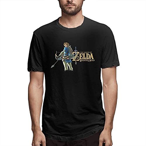 Leg-End of Zel-Da T Shirt Man Cotton Short Sleeve Casual Blouse Tops for Unisex Adult (X-Large)