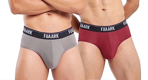 Image of FUAARK Men's Micro Modal Innerwear - Ultra-Soft & Breathable Underwear for Men (Pack of 2)