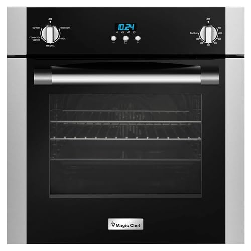 Comparison: Electric Wall Oven 10 Magic Chef Wall Convection Oven, Programmable Electric Oven for Kitchen, 2.2 Cubic Feet