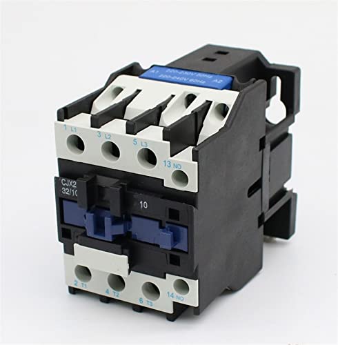 Contacteur CJX2-3210 32A pour rail DIN triphasé bobine multi-tension - 3