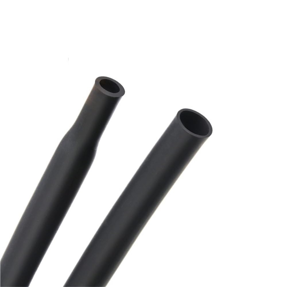 Rurka termokurczliwa z PVC, Rurka termokurczliwa Czarna silikonowa osłona przewodu, rękaw kablowy, wiele rozmiarów(12MM*5M)