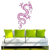 INDIGOS UG Wandtattoo Drache Skelett – Nachleuchtend, 120x51 Cm, Selbstklebend Für Wände & Möbel