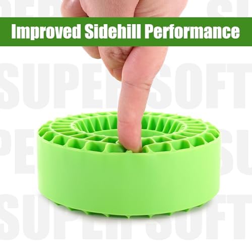 INJORA Silicone Rubber Tire Insert for 1.9" 120-124mm × 45-48mm Tire(Green) - 4