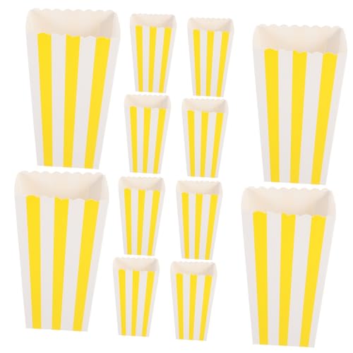 Cabilock Popcorn Boxes Party Snack Containers Reusable Movie Theater Popcorn Boxes