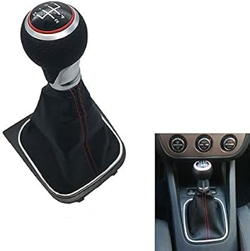 for VW Golf 5 MK5 R32 for GTI 2004 2005 2006 2007 2008 2009 Golf V VI 5 6 Speed Car Gear Stick Level Shift Knob 6 Speed