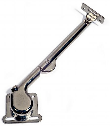 Braccetto snodato frenante per cappa. Finitura