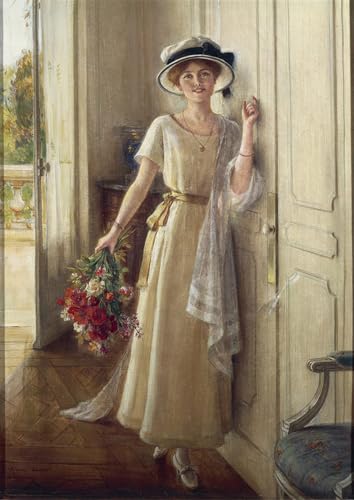 Peinture pour la décoration de la chambre à coucher tableau vertical 60x90cm