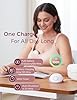 Momcozy Breast Pump Hands Free Mobile Style | M6, Wearable Breastfeeding Pump Ideal Rhythm for More Milk, DoubleFit Flange More Fit & Discreet with 3 Modes & 9 Levels, 24mm (Cozy Red, 2 Count)