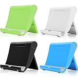 【Réglage multi-angles】Ajustez sans effort les angles de vue pour trouver la position la plus confortable. Le support maintient les smartphones ou les mini-tablettes à des angles optimaux pour regarder des vidéos, lire, enregistrer, naviguer, jouer ou passer des appels.