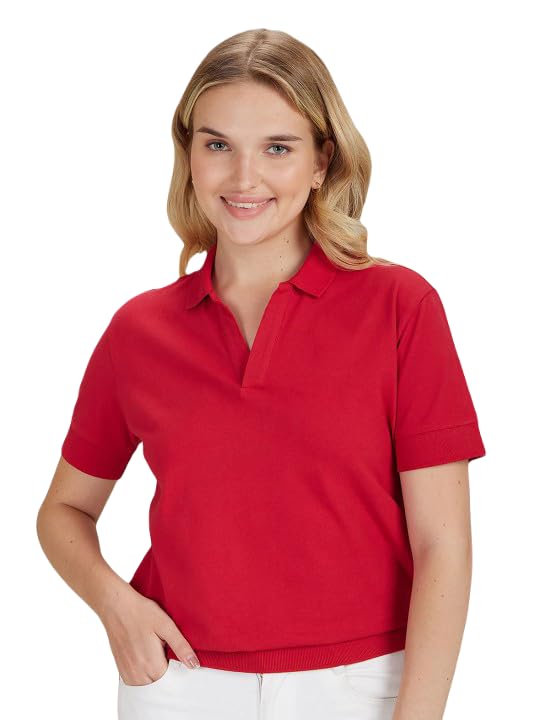 Half Sleeves Polo Tshirt,Plus Size Women Tshirt,T-Shirt01.-picture-38