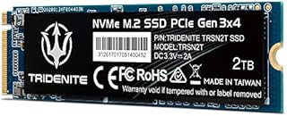 TRIDENITE 2 TB NVMe M.2 2280 PCIe Gen 3x4 Internal Solid State Drive (SSD)