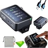 Godox X3 pro X3Pro F Trigger Flash Wireless TTL per Fujifilm, HSS 2.4GHz Sistema X, Schermo Touch LCD TCM Modalità, Bluetooth & Controllo APP/Obiettivo & Otturatore, Ricarica Rapida USB-C