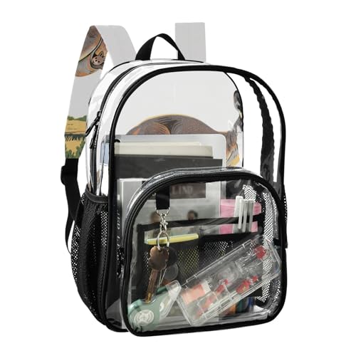 Australian Kangaroo Baby Backpack For School Clear Clear Book Bags For Adults Transparent Heavy Duty Bags2