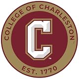 Cougars of Charleston Round Vinyl Decal Sticker Officially Licensed Collegiate Product 2-Inch