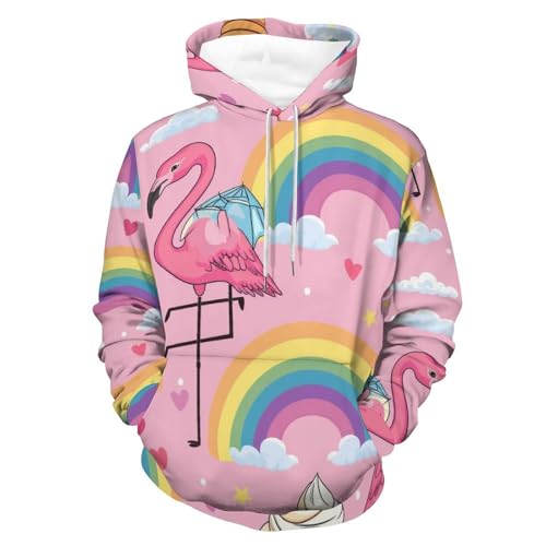 Sweatshirt flamant rose idéal pour vos sorties décontractées