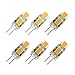 La Farah 1.2 Watt G4 LED 12V AC/DC Bi-Pin Light Bulb 2700K Warm White T3 G4 Halogen 10W Led Replacement -Pack of 6 (1.2 W)