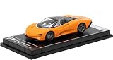 PosterCars 1:64 Scale Hypercar League Collection - (No.14 McLaren Speedtail McLaren Orange)