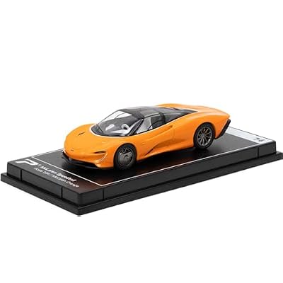 PosterCars - 1:64 Scale McLaren Speedtail McLaren Orange Hypercar League Collection No.14