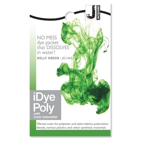 Jacquard iDye Poly Fabric Dye Kelly Green Cover
