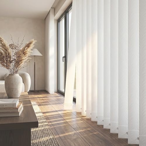 Divisor de habitación opaco blanco para separar salones y dormitorios 2