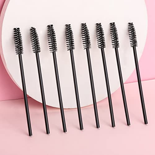 300 Disposable Spoolies Mascara Eyelash Wands Brush For Eyelash Extension Eyebrow And Makeup Color Tbestmax #TOP6