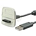 Gray USB Charging Cable for Xbox 360 Controllers [Xbox 360]