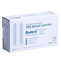 Romed Blutlanzetten steril 200 Stück