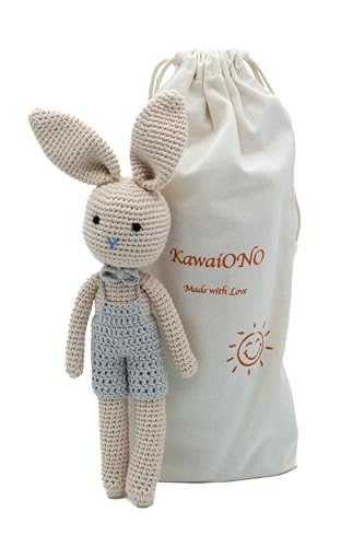 KawaiOnO Bunny Family, Bunny Dad Crochet Plushie...