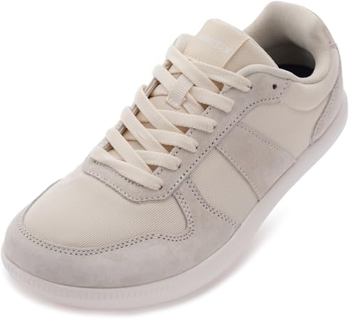 WHITIN Womens Wide Toe Casual Tennis Shoes Lightweight Mesh Zero ...